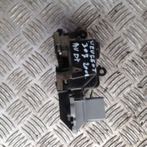 Passenger Side front right Door Catch Mechanism  Peugeot 307 Gasoline 2002