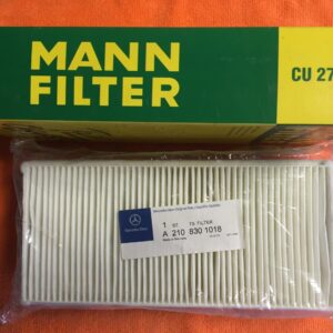 Filtre d'habitacle MANN CU2745-2
