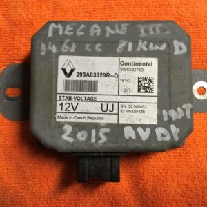 Voltage Stabiliser Renault Megane III 1.5 Dci 2015