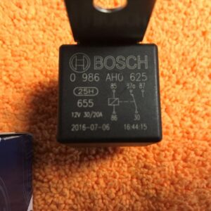 Relais BOSCH 0986AH0625 Ventilateur du radiateur