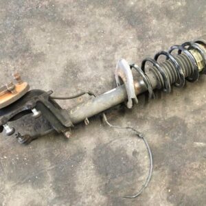 Schommelarm rechts, compleet met Schokdemper + Koppelstang Peugeot 207 1.4 HDi 2007