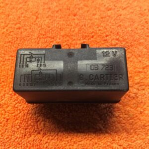 Relais injection pompe à carburant G.CARTIER 03723 - 12V