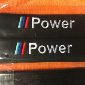 Housse de ceinture de voiture pour BMW Power M Sport Brodé