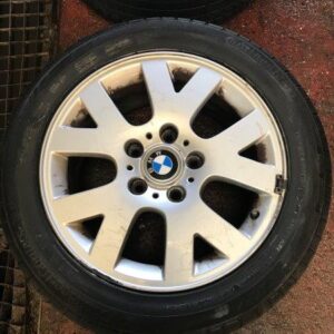 Set of 3 tires and rims BMW E46 16 Pouces Aluminium 225/55r16