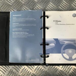 Livret Mode d'emploi et entretient VW GOLF VI 2.0L TDI 06/2009