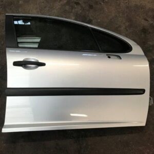 Right Front Door (Complete) Peugeot 207 1.4 Hdi  2007 grise - 9002X5
