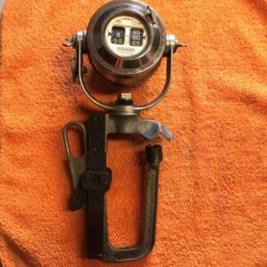 Compensateur Ferodo 721810 Mfg by TAMPLEY METERS LTd Southampton Made in UK avec housse de protection en cuir