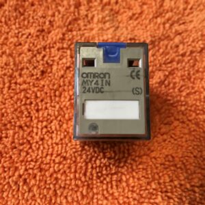 Omron Plug-In Vergrendelbaar Vermogensrelais, 24V DC Spoel, 6A Schakelstroom, 4PDT - MY4IN - 24VDC - 04220Y1