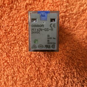 Omron Plug-In Vergrendelbaar Vermogensrelais, 24V DC Spoel, 6A Schakelstroom, 4PDT – MY4IN-GS-R - 11X24C1