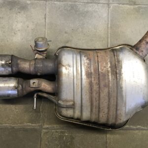 Silencieux arrière, droit Audi A8 S8 D3 2006/2008 – AUDI 4E0253612AB