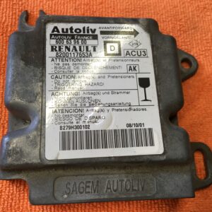 Calculateur airbag Renault Megane Mk1 - Autoliv 600639600 Renault 8200117653A